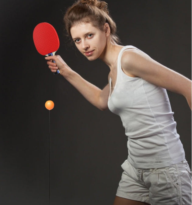Elastic Soft Shaft Table Tennis Training Device