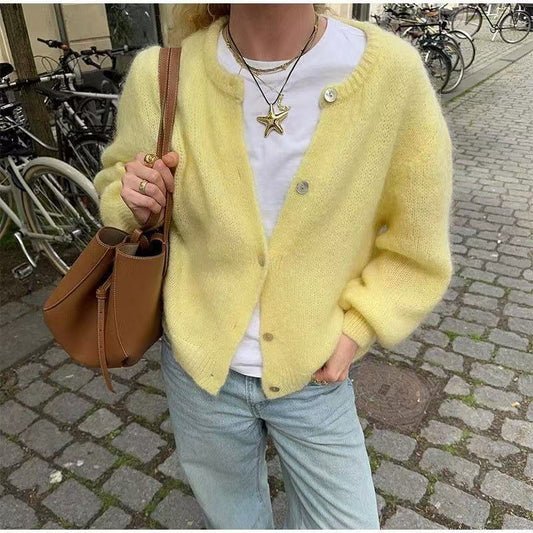 Autumn New Casual Women's Sweater Coat
