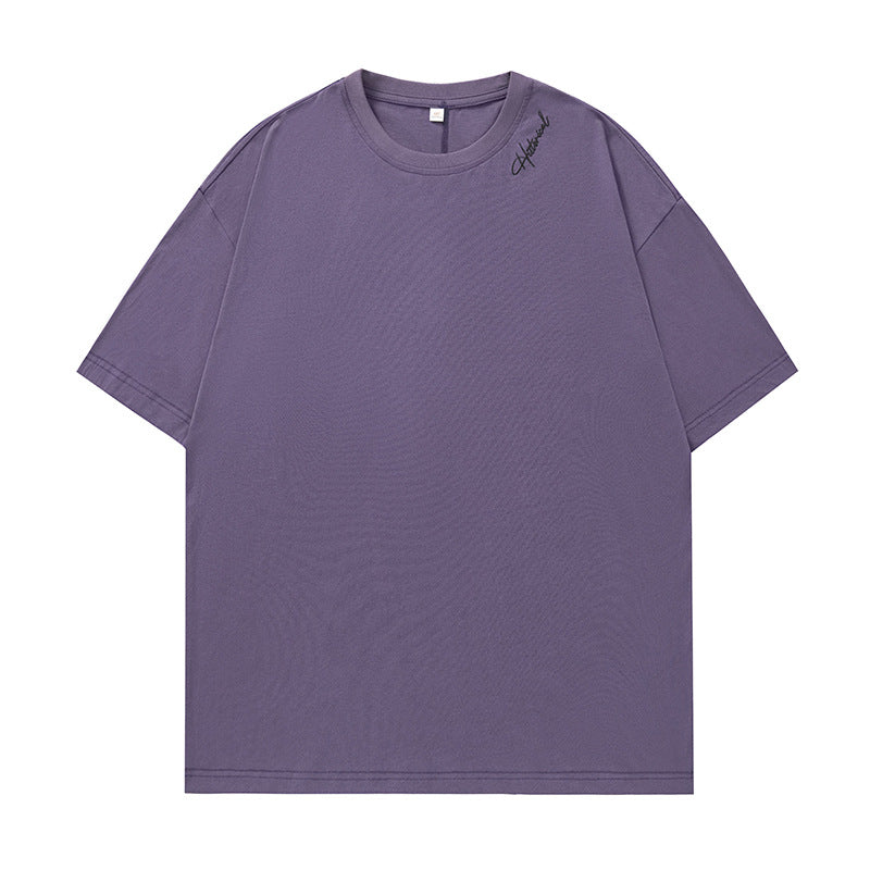 Three-dimensional Patchwork Short-sleeved T-shirt Men's Summer New Loose