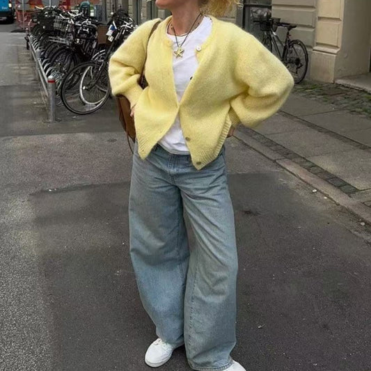 Autumn New Casual Women's Sweater Coat