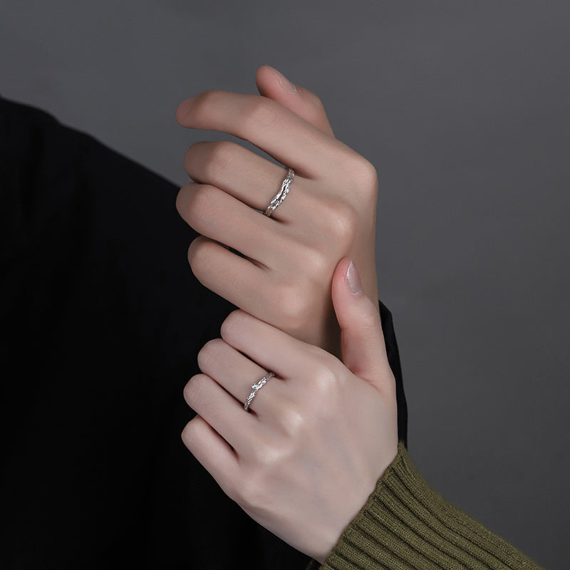 Ladies Fashion Personality Couple Ring