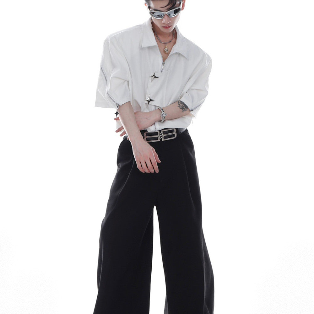 Fashion Loose Short Sleeve Shirt