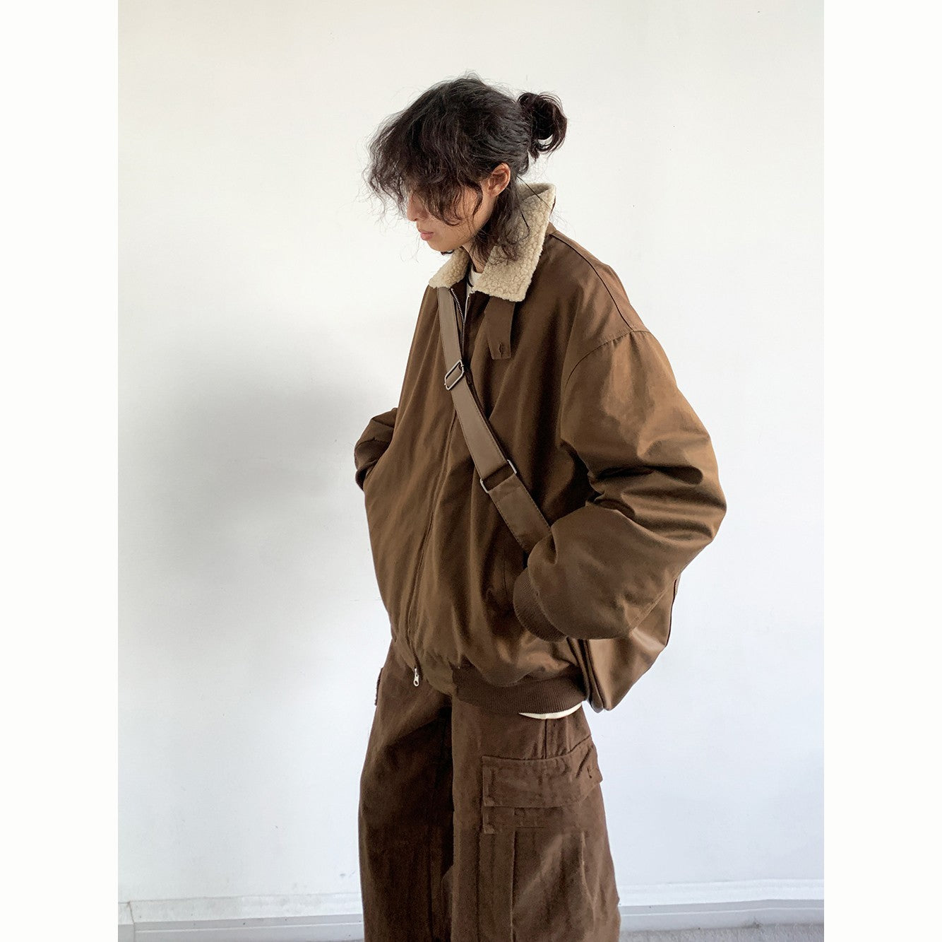 Vintage Lamb Cotton-padded Coat