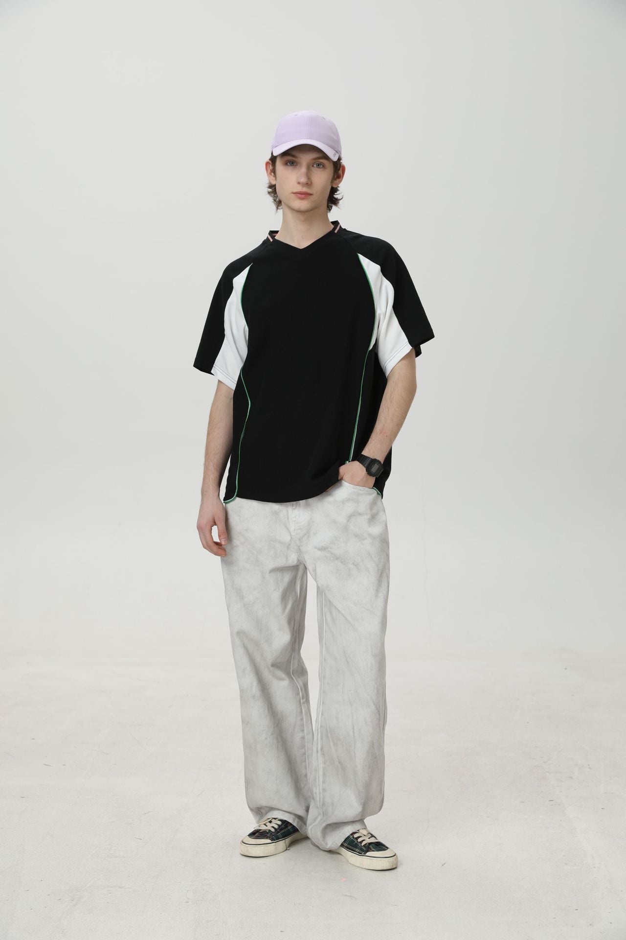 Retro Lightweight Breathable Loose-fitting Casual T-shirt