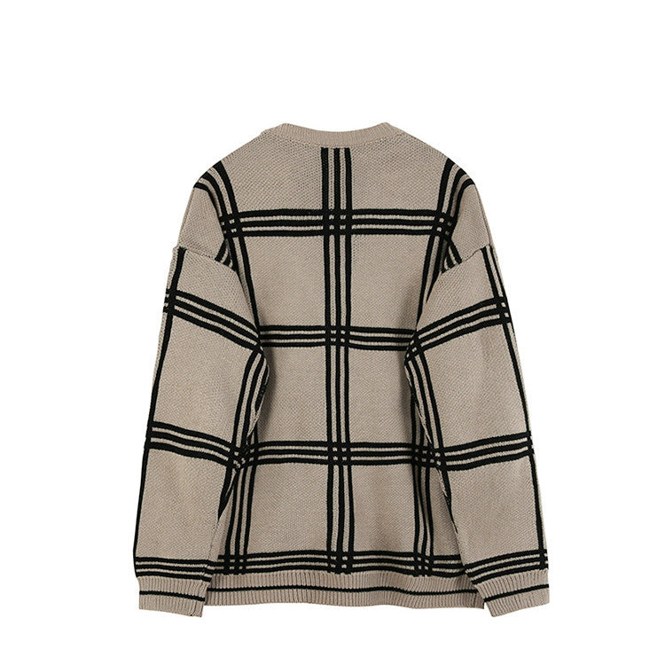 Knit Sweater Trend Lazy Wind Loose All-match