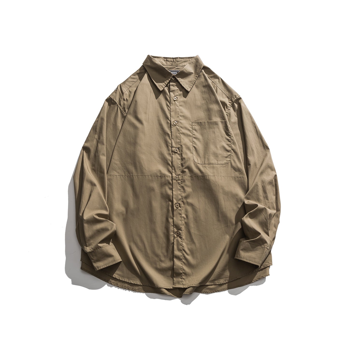 Japanese Retro Work Attire Long Sleeved Shirt