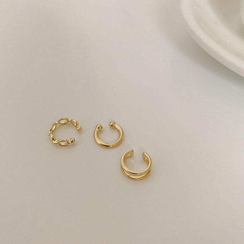 Trendy Fashion Exquisite Temperament Ear Clip Without Ear Piercing