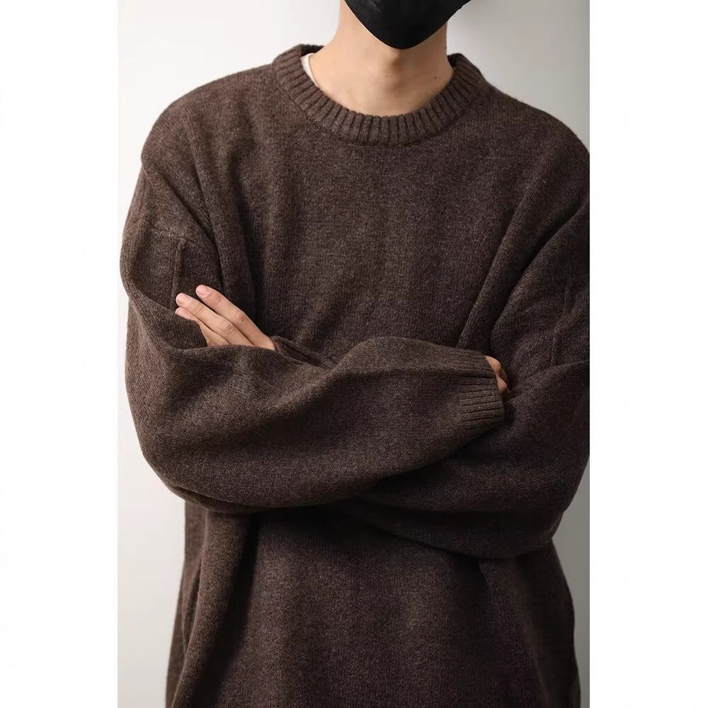 Men's Autumn And Winter Thermal Knitting Bottoming Shirt Top