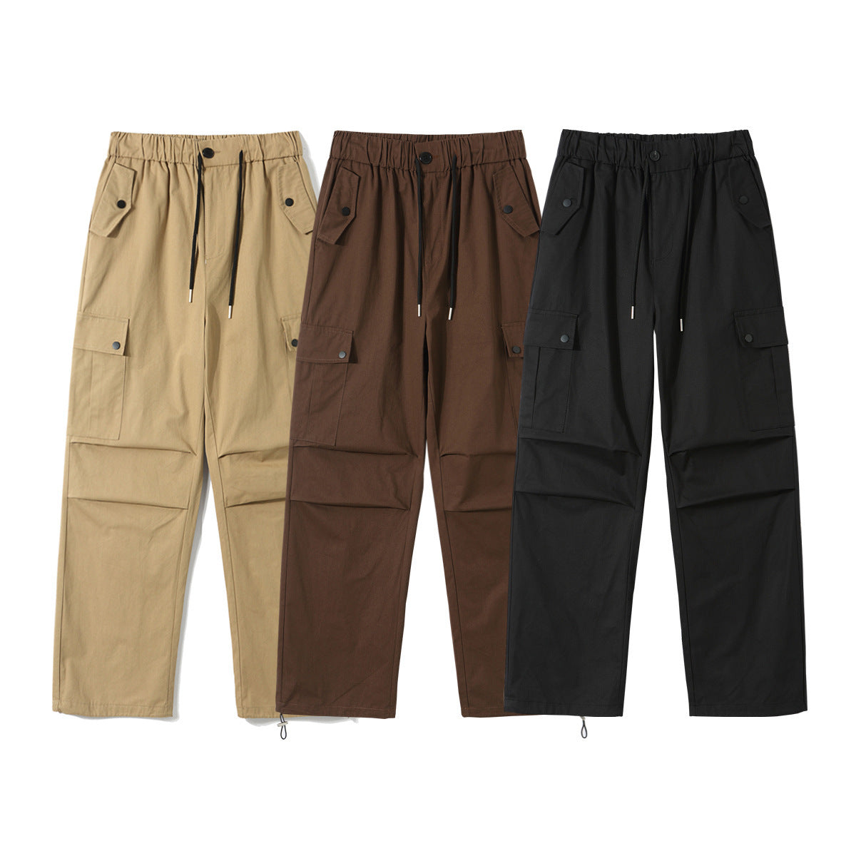 Men's Retro Easy Matching Loose Wide-leg Casual Pants