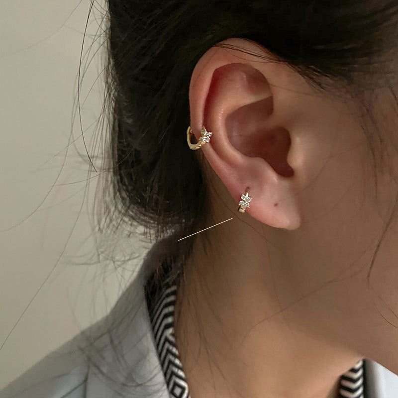 Simple And Cool Style Ear Bone Ring