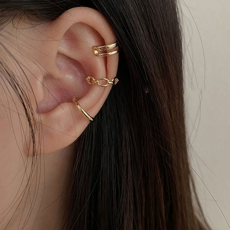 Simple And Cool Style Ear Bone Ring