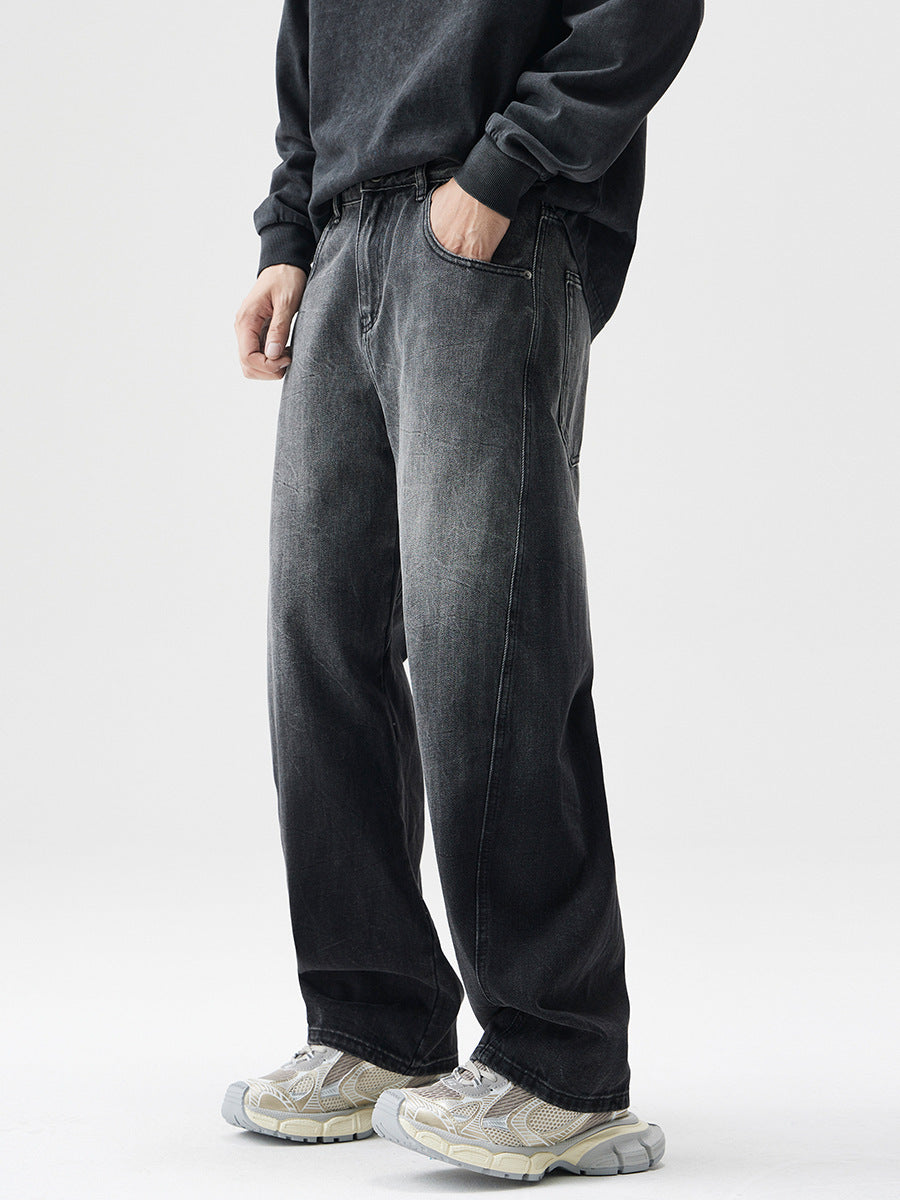 American Style Loose High Street Niche Wide-leg Pants