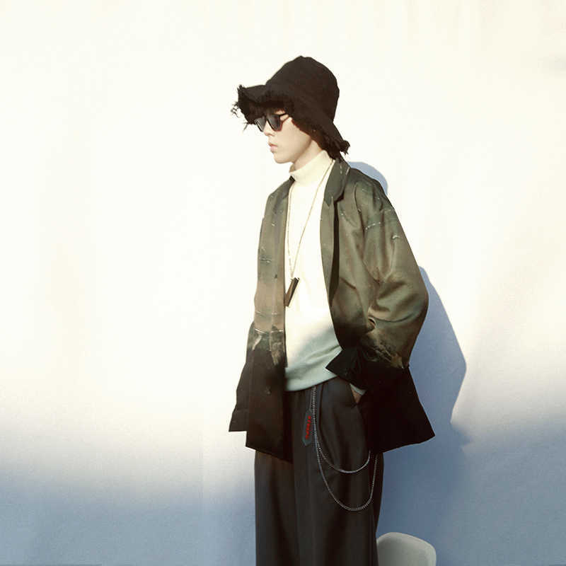 Loose Casual Thin Suit Hong Kong Style Chic Top