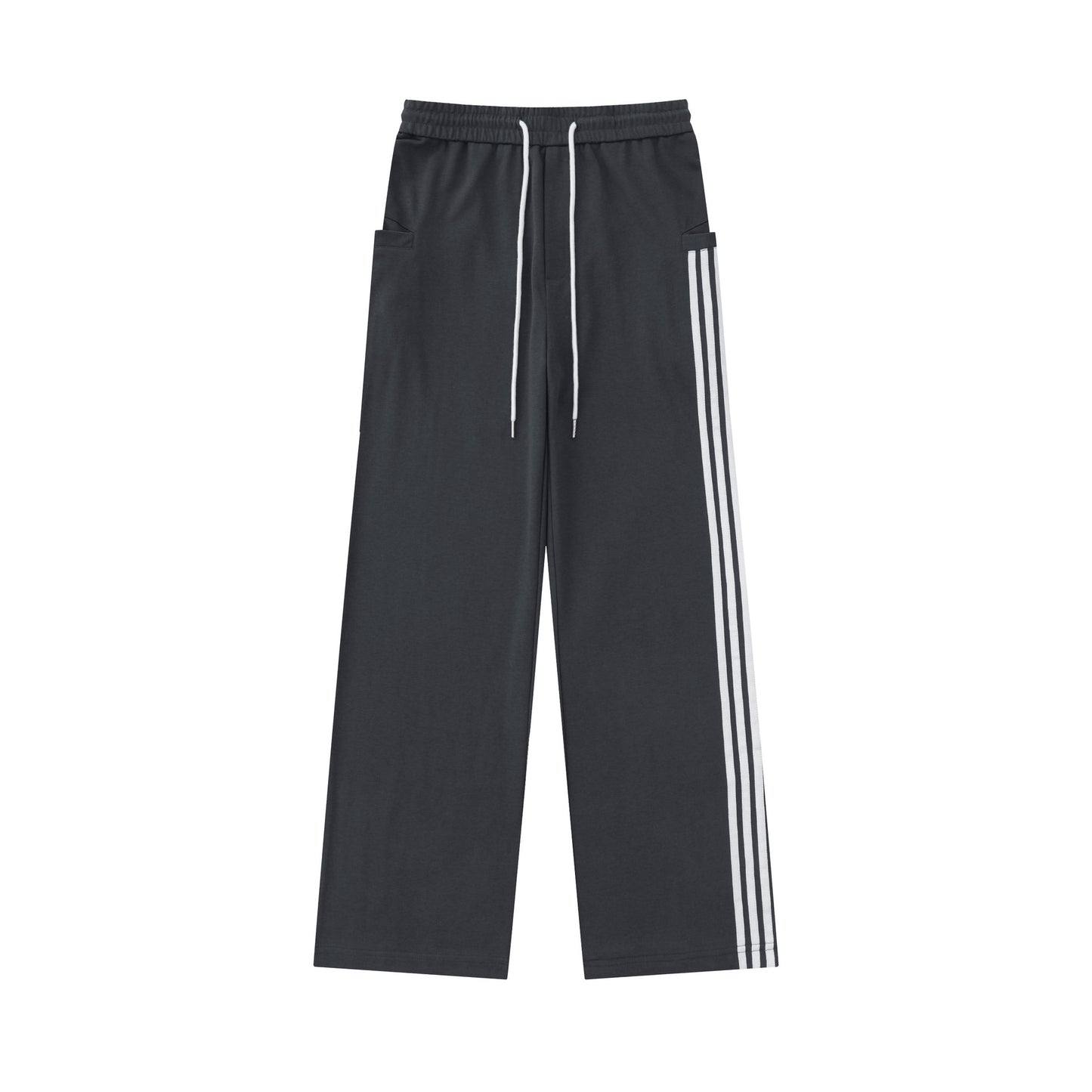 Straight Striped Loose Casual Straight Pants