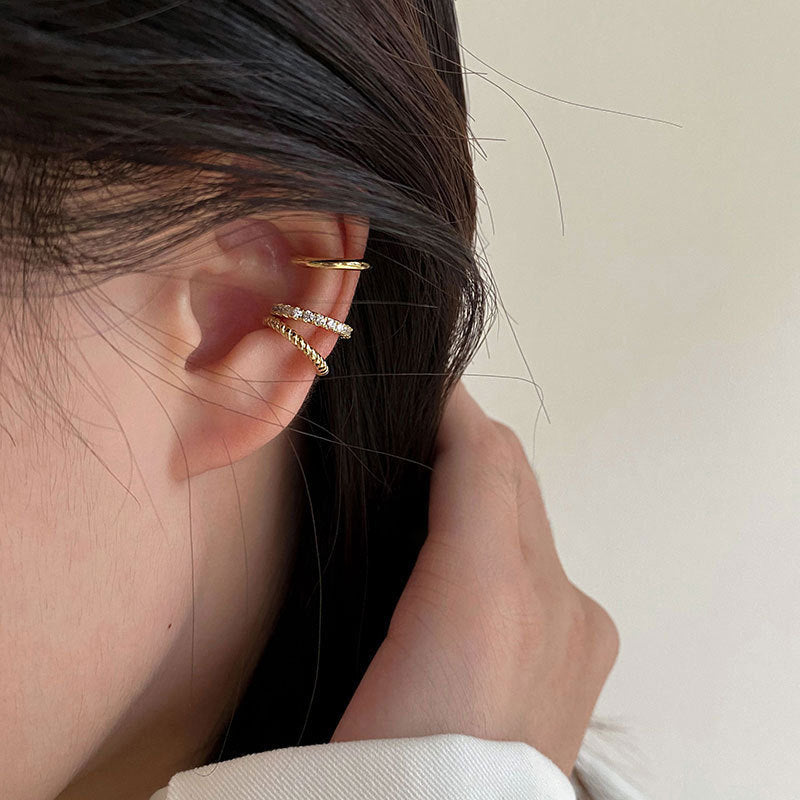 Simple And Cool Style Ear Bone Ring