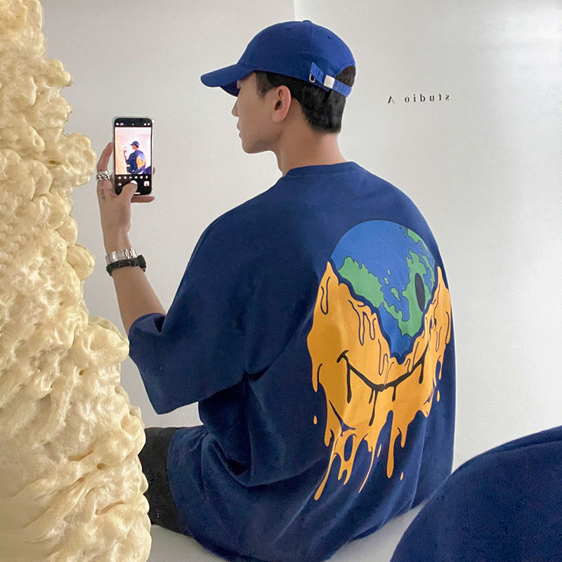 Korean Personality Youth Summer New T-shirt