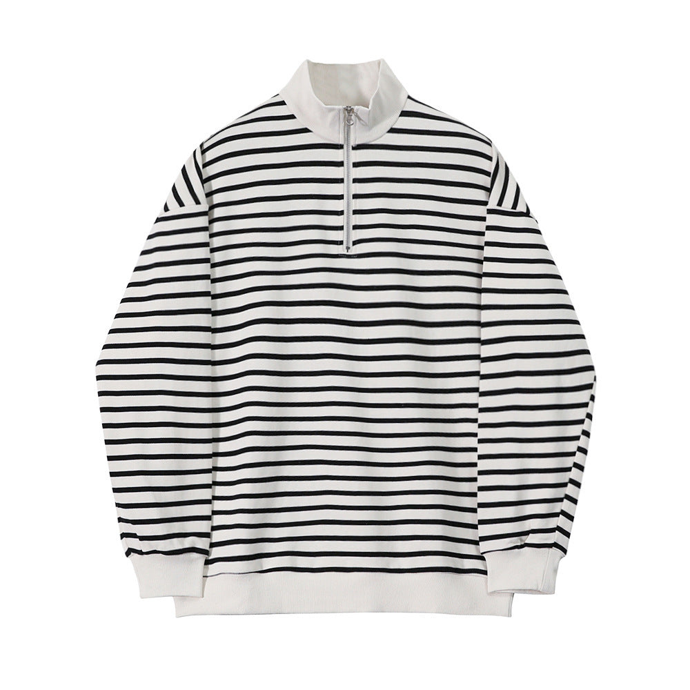 Cotton Pullover Jacket With Long Sleeves