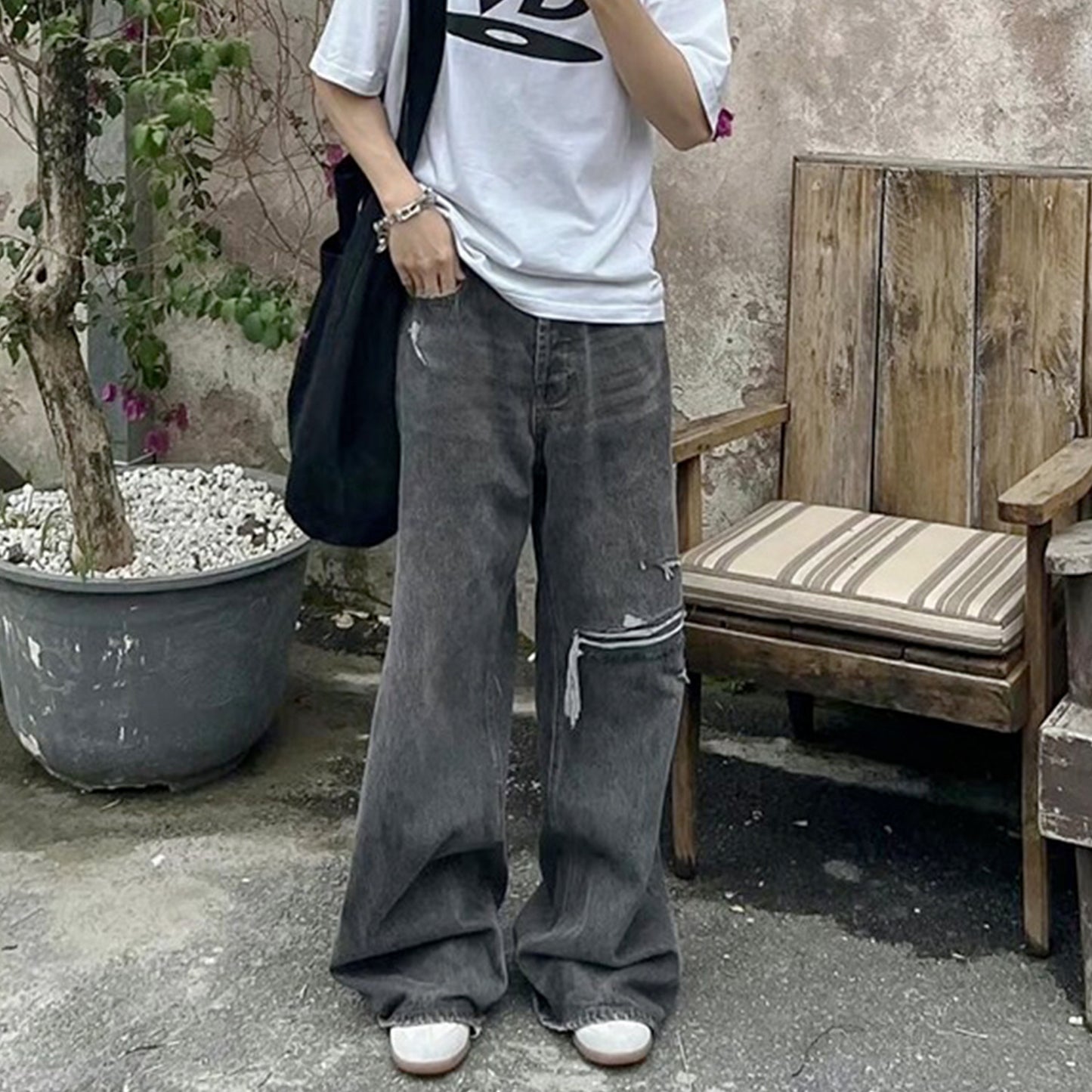 Wide Leg Trousers Do The Old Cowboy