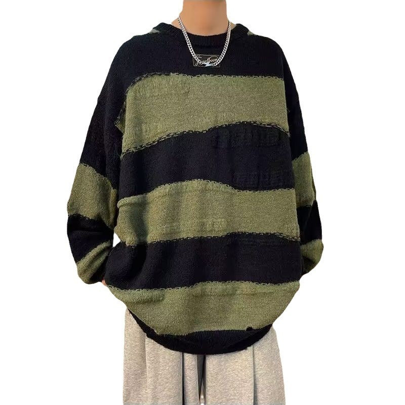 Simple All-match Round Neck Pullover Sweater