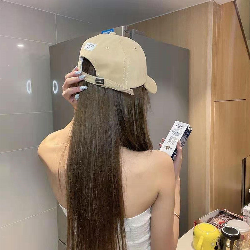 Outdoor Leisure All-match Letters Face-showing Small Peak Cap Hat