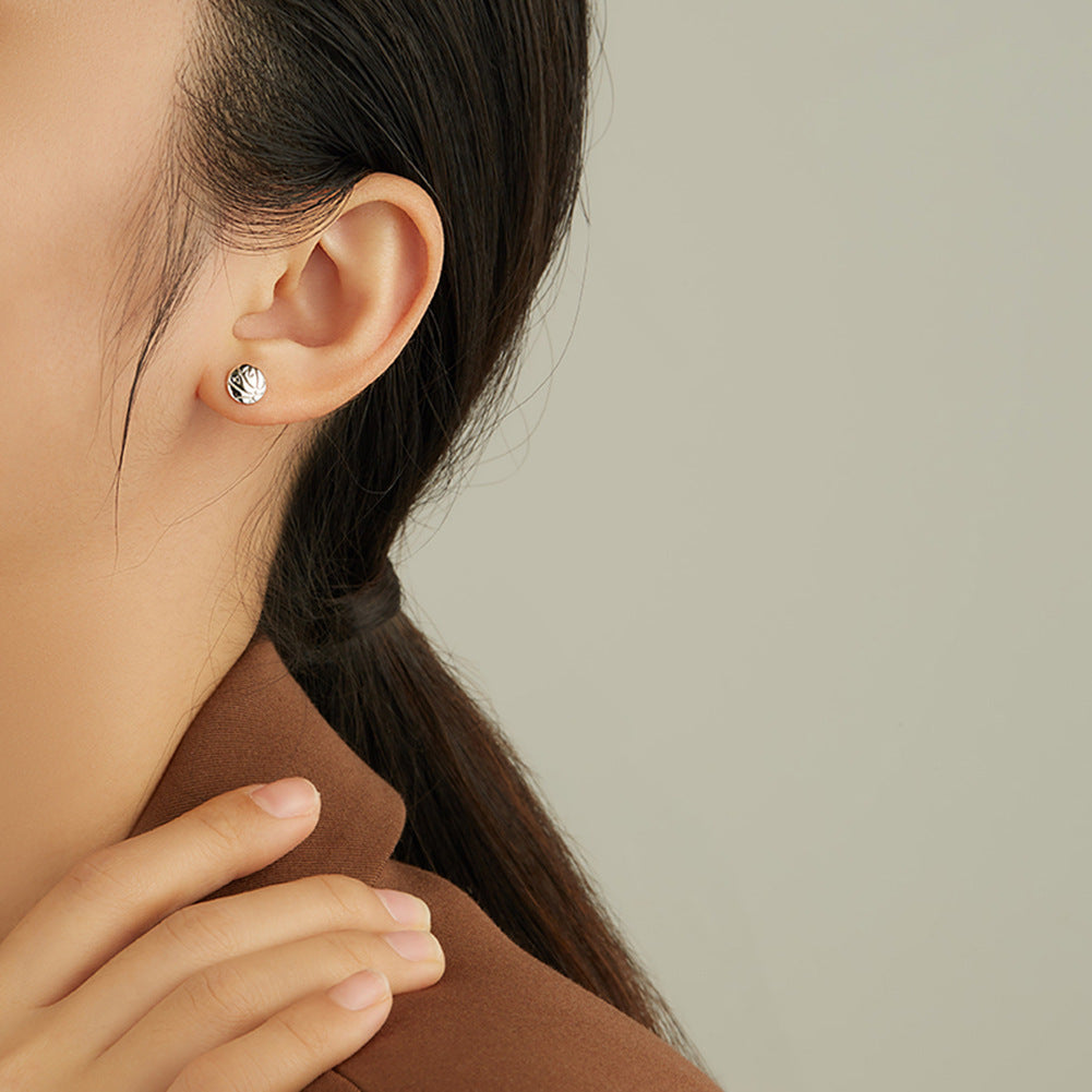 Pure Silver Ear Needle To Raise Hole Sleep Free