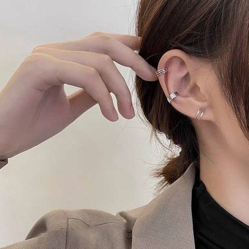 Trendy Fashion Exquisite Temperament Ear Clip Without Ear Piercing