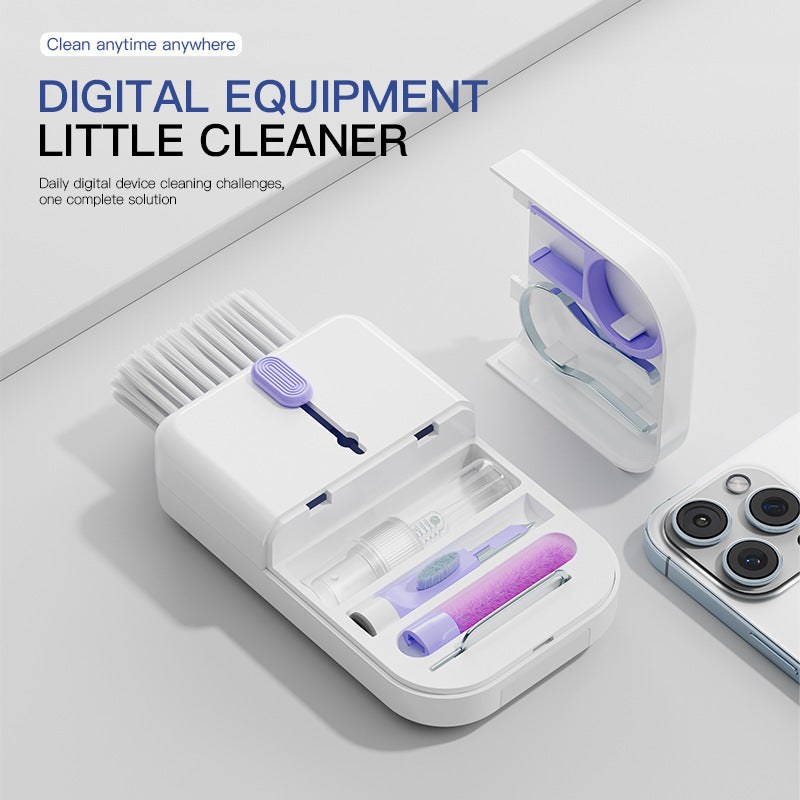 [APPLIANCES] Portable 11 In 1 Multifunctional Cleaning Kit Computer Keyboard Cleaner Phone Screen Clean Tools Earphone Clean Brush With Storage Box