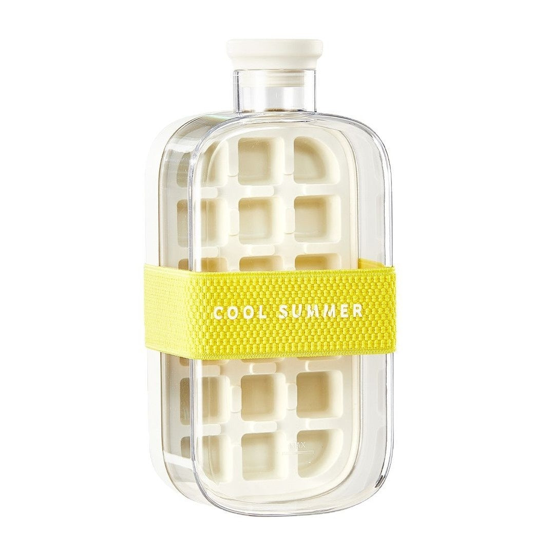 [HOME] One-Click Molding Cooling Cup,Instant Ice Maker,Zero-Contact Design,Straw Included,Curling Mold,Portable & Stylish Chilled Drink