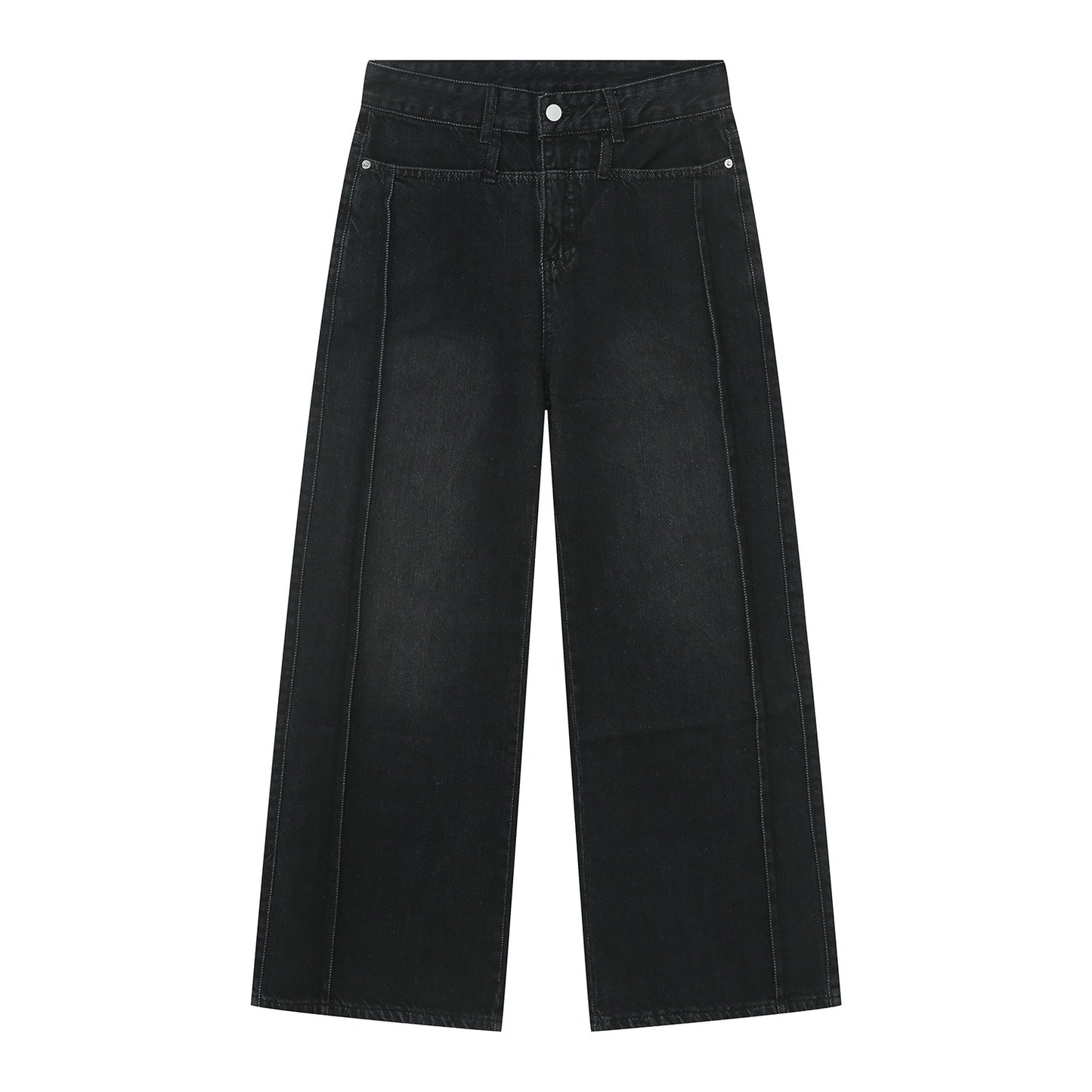 Men's American-style Retro Casual Worn Looking Washed-out Jeans