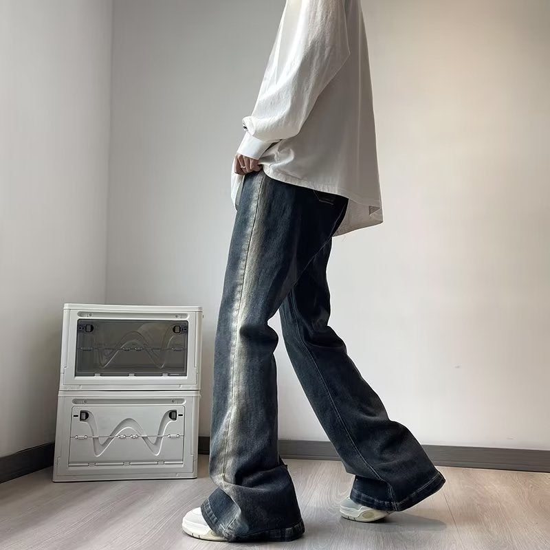 Men's Loose Trousers Cotton High Street