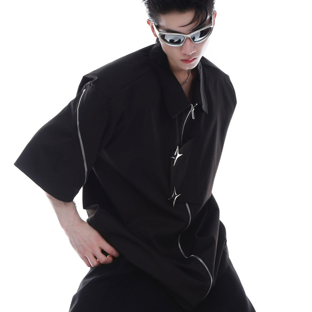 Fashion Loose Short Sleeve Shirt