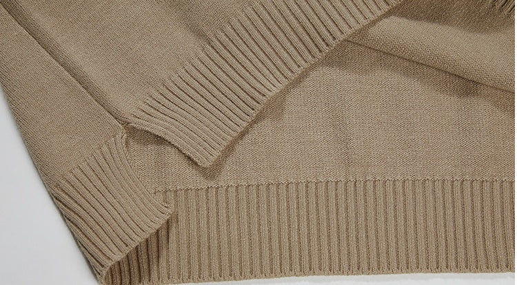 Personalized V-neck Sweater Vest And Loose Waistcoat