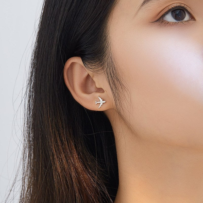 Pure Silver Ear Needle To Raise Hole Sleep Free