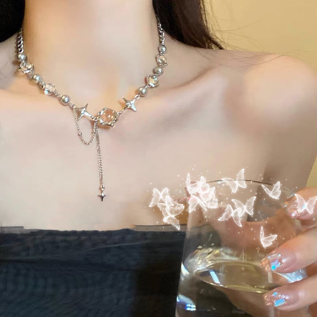 New Light Luxury Minority High-grade Sweet And Cool Clavicle Chain