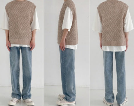 Woolen Waistcoat Is Loose And Versatile Fashionable  Casual