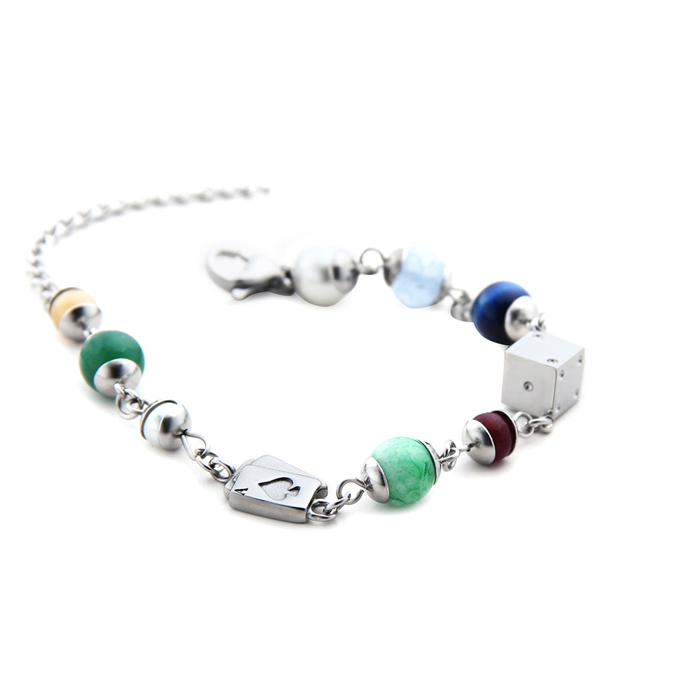 Colorful Bead Stitching Fashion Bracelet