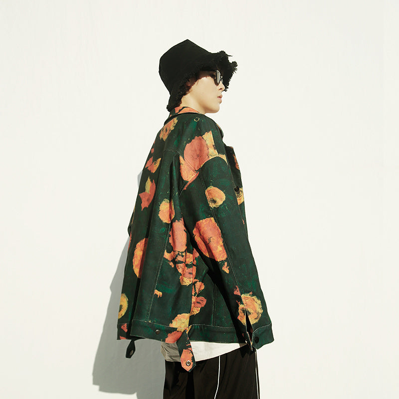 Couple Clothes Overalls Men's Denim Jacket