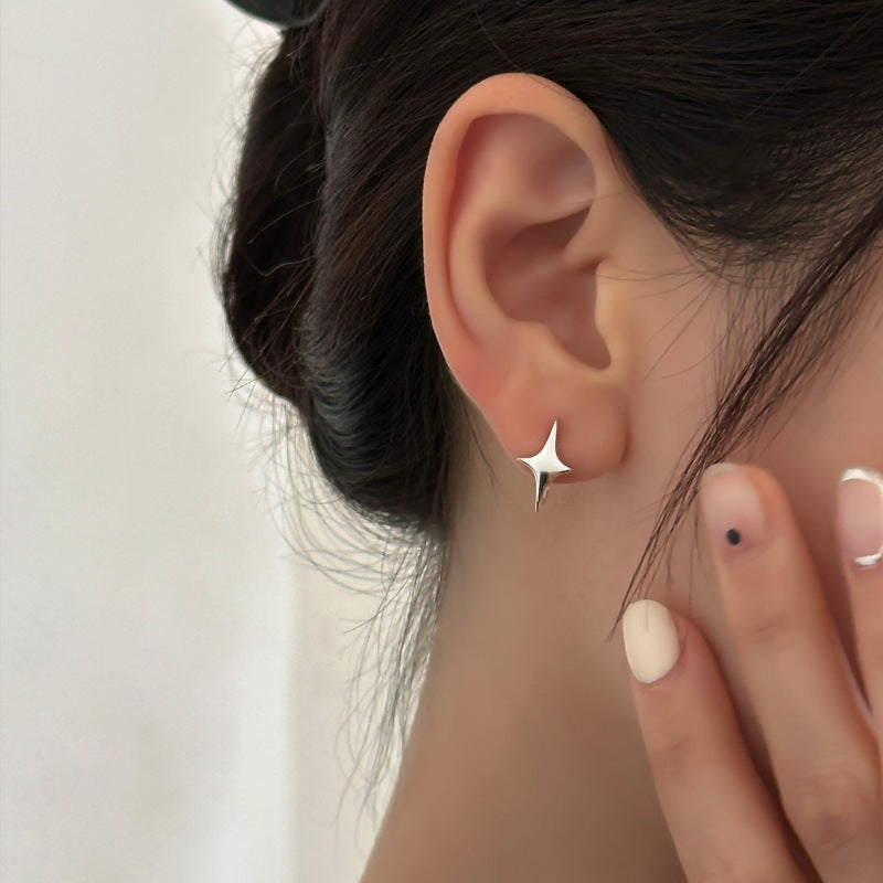 Trendy Earrings Women's Personalized Ear Studs Men