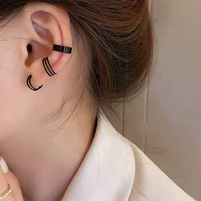 Trendy Fashion Exquisite Temperament Ear Clip Without Ear Piercing