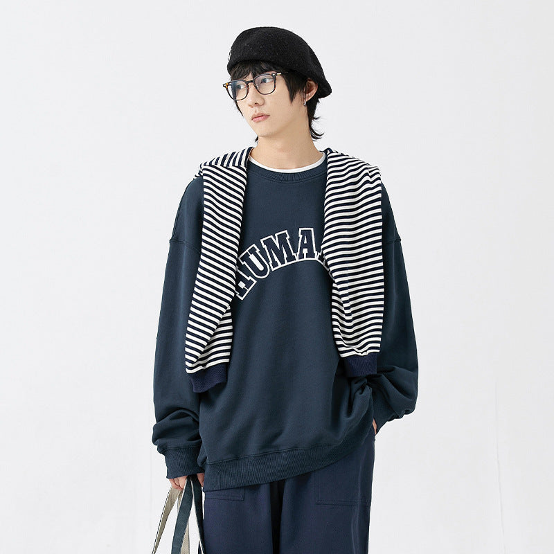 Men's Fashion Letter Embroidered Couple Jacket